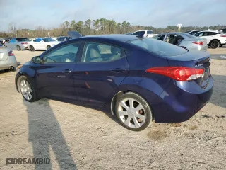 2013 Hyundai Elantra Limited with VIN 5NPDH4AE5DH232677, listed as a Copart auction lot 44137355 with 97,070 mi miles and Salvage Title. Bid and sale history available at carsss.com. Image 2.
