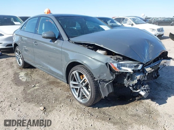 2020 Audi A3 Premium with VIN WAUAUGFF4LA096241, listed as a IAAI auction lot 41854280 with 58,287 mi miles and . Bid and sale history available at DreamBid. Image 1.