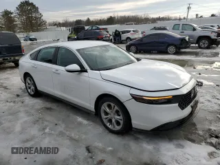 2023 Honda Accord LX with VIN 1HGCY1F28PA015971, listed as a Copart auction lot 46625915 with 14,842 mi miles and Salvage Title. Bid and sale history available at DreamBid. Image 4.