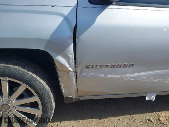 2018 Chevrolet Silverado 1500 Work Truck with VIN 1GCRCNEC6JZ377752, listed as a IAAI auction lot 40905522 with 128,897 mi miles. Bid and sale history available at carsss.com. Image 20.