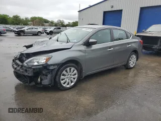 2017 Nissan Sentra S with VIN 3N1AB7AP4HY210804, listed as a Copart auction lot 57949175 with 145,154 mi miles and Salvage title. Bid and sale history available at DreamBid. Image 1.