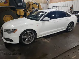2015 Audi A6 Prestige with VIN WAUHGAFC0FN022868, listed as a Copart auction lot 64859545 with 117,923 mi miles and Clean title. Bid and sale history available at DreamBid. Image 1.