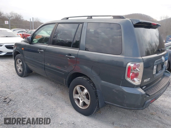 2006 Honda Pilot EX-L with VIN 2HKYF18746H558986, listed as a IAAI auction lot 41875118 with 207,058 mi miles and . Bid and sale history available at DreamBid. Image 3.