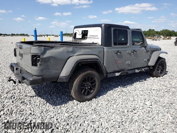 2022 Jeep Gladiator Texas Trail with VIN 1C6HJTAG9NL146049, listed as a Copart auction lot 55475145 with 51,590 mi miles and Salvage Title. Bid and sale history available at carsss.com. Image 3.