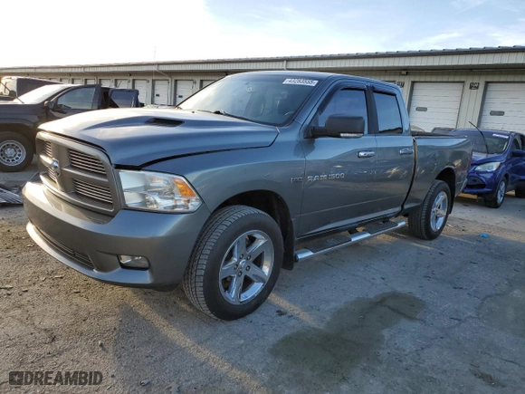 2011 Ram 1500 SLT with VIN 1D7RV1GT7BS659771, listed as a Copart auction lot 43283555 with 197,633 mi miles and Clean Title. Bid and sale history available at carsss.com. Image 1.