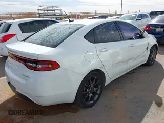 2016 Dodge Dart SXT Sport with VIN 1C3CDFFA0GD816928, listed as a IAAI auction lot 41723847 with 154,278 mi miles. Bid and sale history available at carsss.com. Image 4.