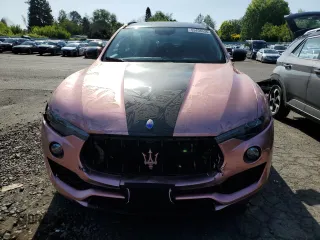 2017 Maserati Levante with VIN ZN661XUS1HX243202, listed as a Copart auction lot 55456535 with 77,738 mi miles and Salvage Title. Bid and sale history available at carsss.com. Image 5.