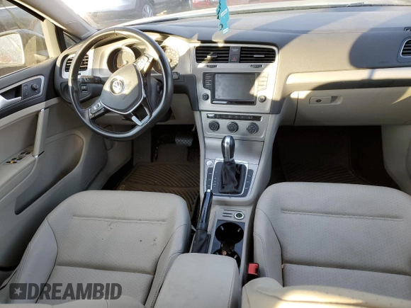 2016 Volkswagen Golf TSI S with VIN 3VWC17AU7GM518678, listed as a Copart auction lot 80281114 with 96,949 mi miles and Salvage Title. Bid and sale history available at DreamBid. Image 8.