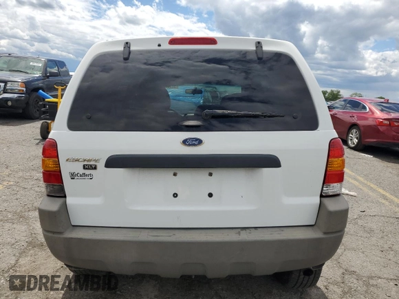 2003 Ford Escape XLT Popular 2 with VIN 1FMYU93133KD76423, listed as a Copart auction lot 57780455 with 98,779 mi miles and Salvage title. Bid and sale history available at DreamBid. Image 6.
