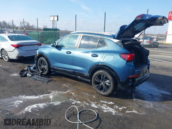2025 Buick Encore GX Sport Touring with VIN KL4AMDSL0SB002033, listed as a IAAI auction lot 41548656 with 6,559 mi miles and . Bid and sale history available at DreamBid. Image 3.