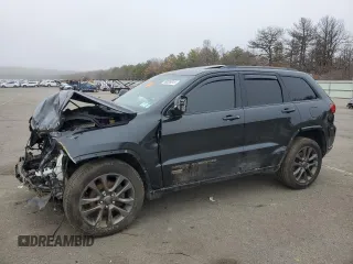 2016 Jeep Grand Cherokee Limited 75th Anniversary with VIN 1C4RJFBG6GC360609, listed as a Copart auction lot 50035315 with Not Provided miles and Salvage Title. Bid and sale history available at DreamBid. Image 1.