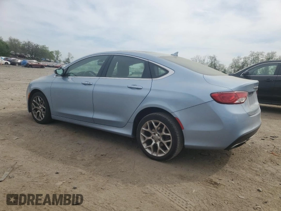 2015 Chrysler 200 C z VIN 1C3CCCEG8FN664591, wystawiony jako Copart lot #54296575 z przebiegiem 192 395 mil mil oraz Szkody całkowita. Historia ofert i sprzedaży dostępna na DreamBid. Obrazek 2.