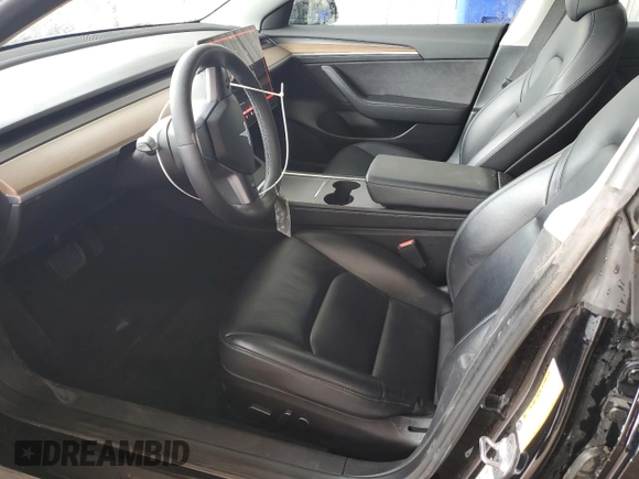 2022 Tesla Model 3 with VIN 5YJ3E1EA0NF369620, listed as a Copart auction lot 54424025 with 94,256 mi miles and Clean Title. Bid and sale history available at DreamBid. Image 7.