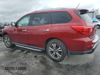 2018 Nissan Pathfinder SL with VIN 5N1DR2MN9JC675625, listed as a Copart auction lot 60612005 with 148,504 mi miles and Salvage title. Bid and sale history available at DreamBid. Image 2.