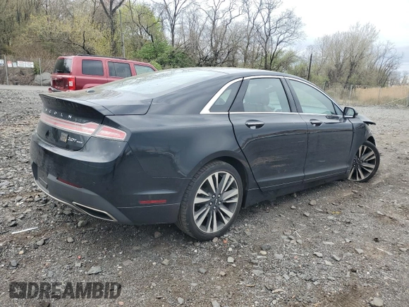 2018 Lincoln MKZ Reserve with VIN 3LN6L5F95JR610011, listed as a Copart auction lot 53749645 with 54,332 mi miles and Salvage title. Bid and sale history available at DreamBid. Image 3.