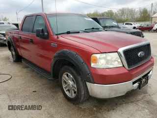 2008 Ford F-150 XL with VIN 1FTRW12W48FB28330, listed as a Copart auction lot 53896705 with 190,788 mi miles and Salvage Title. Bid and sale history available at DreamBid. Image 4.