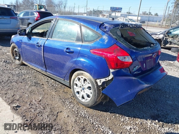 2012 Ford Focus SE with VIN 1FAHP3K25CL243066, listed as a IAAI auction lot 41199428 with Not Provided miles and . Bid and sale history available at carsss.com. Image 3.