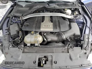 2019 Ford Mustang GT Premium with VIN 1FATP8FF2K5124544, listed as a Copart auction lot 65236465 with 92,874 mi miles and Non repairable. Bid and sale history available at DreamBid. Image 11.