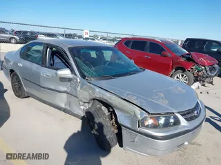 2002 Chevrolet Impala with VIN 2G1WF55EX29115572, listed as a IAAI auction lot 41725584 with 83,775 mi miles. Bid and sale history available at carsss.com. Image 6.