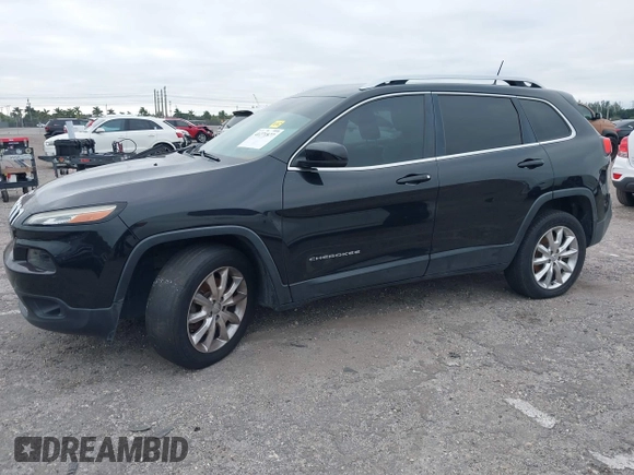 2016 Jeep Cherokee Limited z VIN 1C4PJMDB7GW316548, wystawiony jako IAAI lot #41271877 z przebiegiem 157 293 mil mil oraz . Historia ofert i sprzedaży dostępna na DreamBid. Obrazek 2.