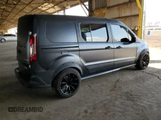 2015 Ford Transit Connect XL with VIN NM0GS9E76F1208127, listed as a Copart auction lot 75358604 with 151,670 mi miles and Salvage title. Bid and sale history available at DreamBid. Image 3.