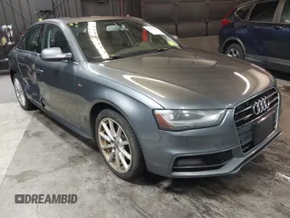 2014 Audi A4 Premium Plus z VIN WAUFFAFL1EA069214, wystawiony jako IAAI lot #41843771 z przebiegiem 189 784 mil mil oraz . Historia ofert i sprzedaży dostępna na DreamBid. Obrazek 1.