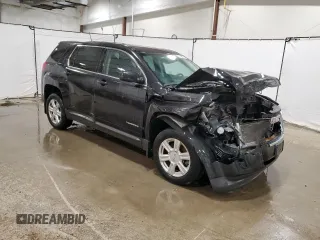 2015 GMC Terrain SLE z VIN 2GKFLVEK9F6149407, wystawiony jako Copart lot #56073465 z przebiegiem 91 994 mil mil oraz Czysty tytuł • Clean title. Historia ofert i sprzedaży dostępna na DreamBid. Obrazek 4.