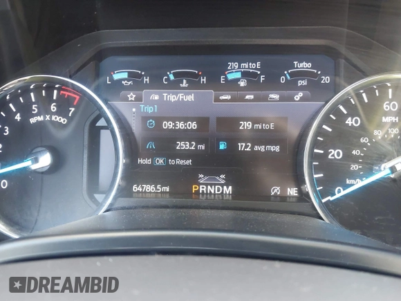 2021 Ford Expedition Max XLT with VIN 1FMJK1JT3MEA38310, listed as a IAAI auction lot 41511993 with 64,786 mi miles and . Bid and sale history available at DreamBid. Image 7.