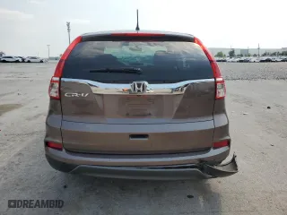 2015 Honda CR-V LX with VIN 3CZRM3H3XFG707617, listed as a Copart auction lot 52046515 with 112,151 mi miles and Salvage Title. Bid and sale history available at carsss.com. Image 6.