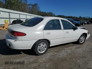 2001 Ford Escort Fleet with VIN 3FAFP13P91R193180, listed as a Copart auction lot 80908644 with 153,053 mi miles and Salvage Title. Bid and sale history available at carsss.com. Image 3.