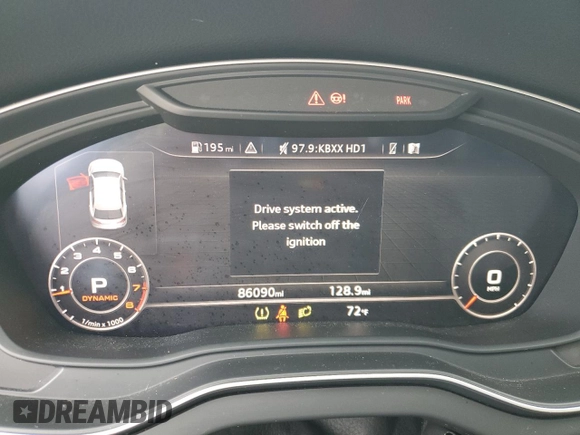 2018 Audi Q5 Premium Plus with VIN WA1BNAFY4J2147970, listed as a Copart auction lot 50932075 with 86,090 mi miles and Clean Title. Bid and sale history available at carsss.com. Image 9.