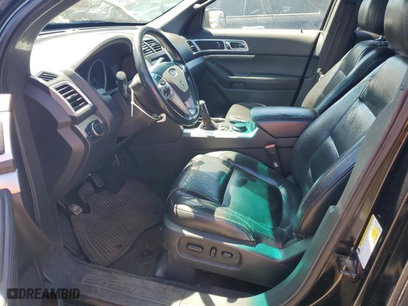 2013 Ford Explorer XLT with VIN 1FM5K8D82DGB25461, listed as a Copart auction lot 53552665 with 119,177 mi miles and Clean Title. Bid and sale history available at carsss.com. Image 7.