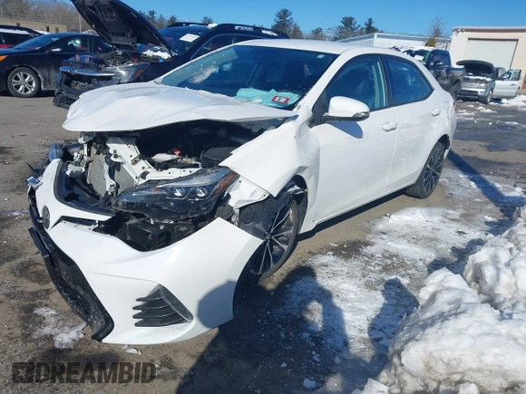 2019 Toyota Corolla L with VIN 2T1BURHE9KC203821, listed as a IAAI auction lot 41609444 with 46,615 mi miles and . Bid and sale history available at DreamBid. Image 2.