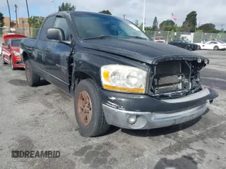 2006 Dodge 1500 SLT with VIN 1D7HA18N46S630788, listed as a IAAI auction lot 41573504 with 241,293 mi miles and . Bid and sale history available at carsss.com. Image 1.