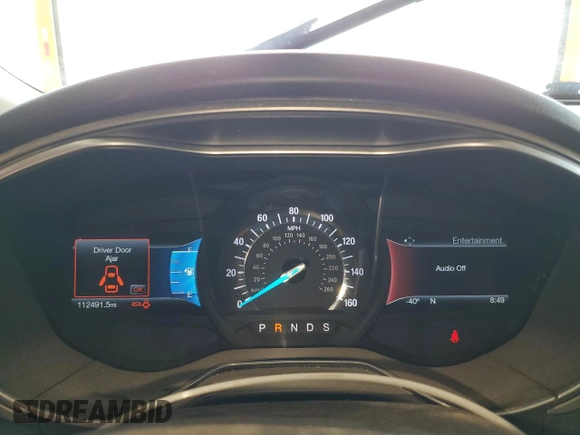 2016 Ford Fusion SE with VIN 3FA6P0H76GR106444, listed as a Copart auction lot 53709645 with 112,491 mi miles and Salvage Title. Bid and sale history available at DreamBid. Image 9.