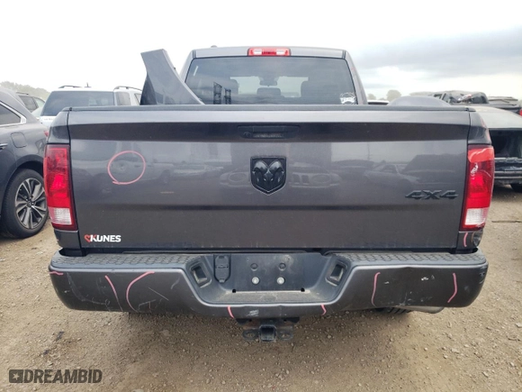 2019 Ram 1500 Classic Express with VIN 1C6RR7FG8KS612682, listed as a Copart auction lot 64210064 with 88,467 mi miles and Salvage Title. Bid and sale history available at carsss.com. Image 6.
