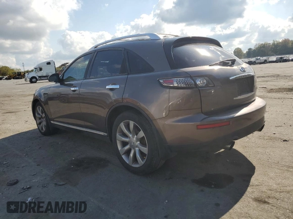 2006 Infiniti FX35 with VIN JNRAS08W56X205983, listed as a Copart auction lot 74978324 with 227,493 mi miles and Clean Title. Bid and sale history available at carsss.com. Image 2.