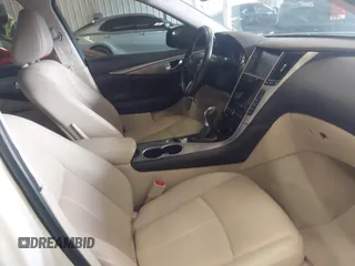 2015 Infiniti Q50 with VIN JN1BV7AP0FM347685, listed as a IAAI auction lot 42690285 with 126,957 mi miles and . Bid and sale history available at DreamBid. Image 5.