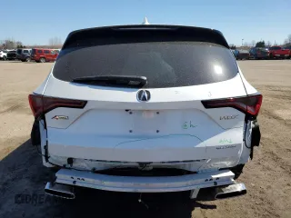 2023 Acura MDX w/A-Spec Package z VIN 5J8YE1H05PL802410, wystawiony jako Copart lot #53023675 z przebiegiem 15 366 mil mil oraz Czysty tytuł • Clean title. Historia ofert i sprzedaży dostępna na DreamBid. Obrazek 6.