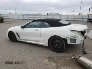 2022 BMW 8 Series 840i z VIN WBADZ2C04NCK03233, wystawiony jako Copart lot #48758235 z przebiegiem 18 113 mil mil oraz Szkoda całkowita • Salvage title. Historia ofert i sprzedaży dostępna na DreamBid. Obrazek 2.