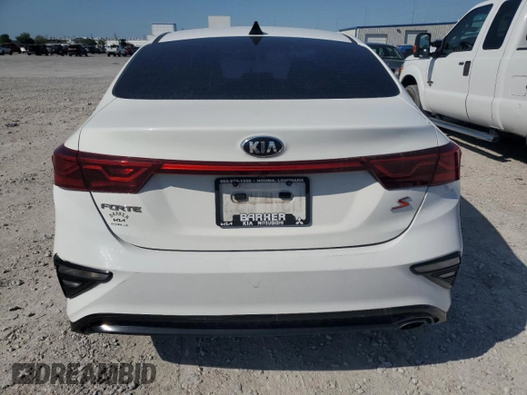 2019 Kia Forte S with VIN 3KPF34AD4KE135857, listed as a Copart auction lot 52200505 with 109,826 mi miles and Salvage Title. Bid and sale history available at carsss.com. Image 6.