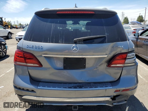 2016 Mercedes-Benz GLE 350 with VIN 4JGDA5HB0GA652232, listed as a Copart auction lot 66229685 with 66,595 mi miles and Clean title. Bid and sale history available at DreamBid. Image 6.