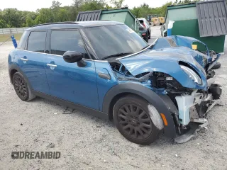 2023 MINI Hardtop 4 Door Cooper Classic with VIN WMW33DK08P2S81940, listed as a Copart auction lot 54293535 with 43,516 mi miles and Salvage Title. Bid and sale history available at DreamBid. Image 4.