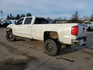 2018 Chevrolet Silverado 3500HD LTZ with VIN 1GC4K0EY4JF109408, listed as a Copart auction lot 41540595 with Not Provided miles and Salvage Title. Bid and sale history available at DreamBid. Image 2.
