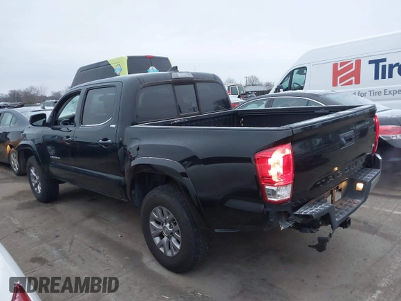 2017 Toyota Tacoma SR5 with VIN 3TMAZ5CN5HM043482, listed as a IAAI auction lot 41613811 with 114,795 mi miles and . Bid and sale history available at carsss.com. Image 14.