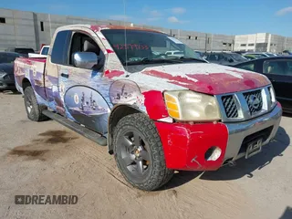 2005 Nissan Titan SE с VIN 1N6AA06B45N514550, выставлен на аукционе IAAI как лот 42579433 с пробегом 435 979 миль миль и . История ставок и продаж доступна на DreamBid. Изображение 1.