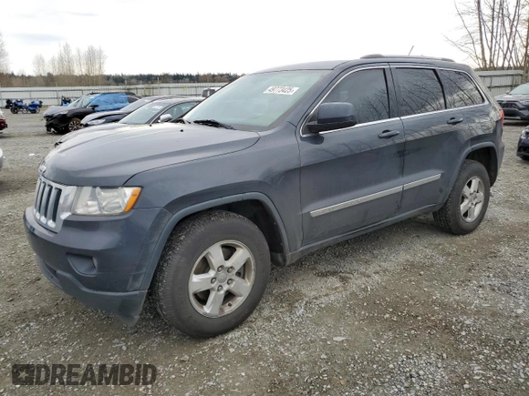 2013 Jeep Grand Cherokee Laredo with VIN 1C4RJFAG6DC630354, listed as a Copart auction lot 49773425 with 113,291 mi miles and Salvage Title. Bid and sale history available at carsss.com. Image 1.