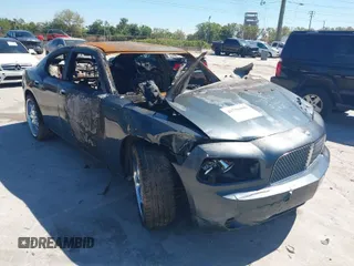 2007 Dodge Charger with VIN 2B3KA43GX7H771627, listed as a IAAI auction lot 41756990 with 1 mi miles. Bid and sale history available at carsss.com. Image 1.