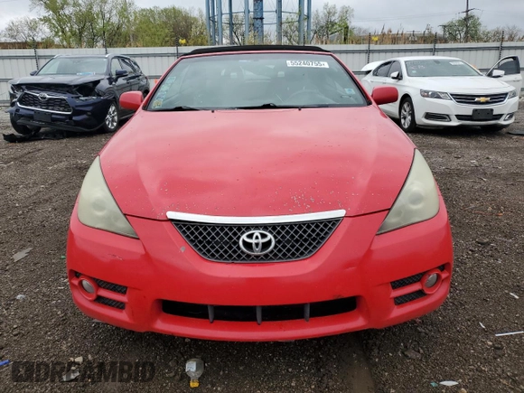 2007 Toyota Solara SE with VIN 4T1FA38P07U118249, listed as a Copart auction lot 55240755 with 204,602 mi miles and Clean title. Bid and sale history available at DreamBid. Image 5.