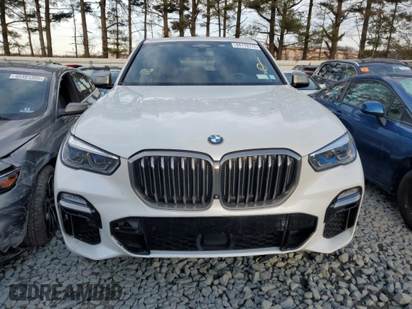2020 BMW X5 M50i with VIN 5UXJU4C02LLE45422, listed as a Copart auction lot 44119775 with 60,241 mi miles and Salvage Title. Bid and sale history available at DreamBid. Image 5.